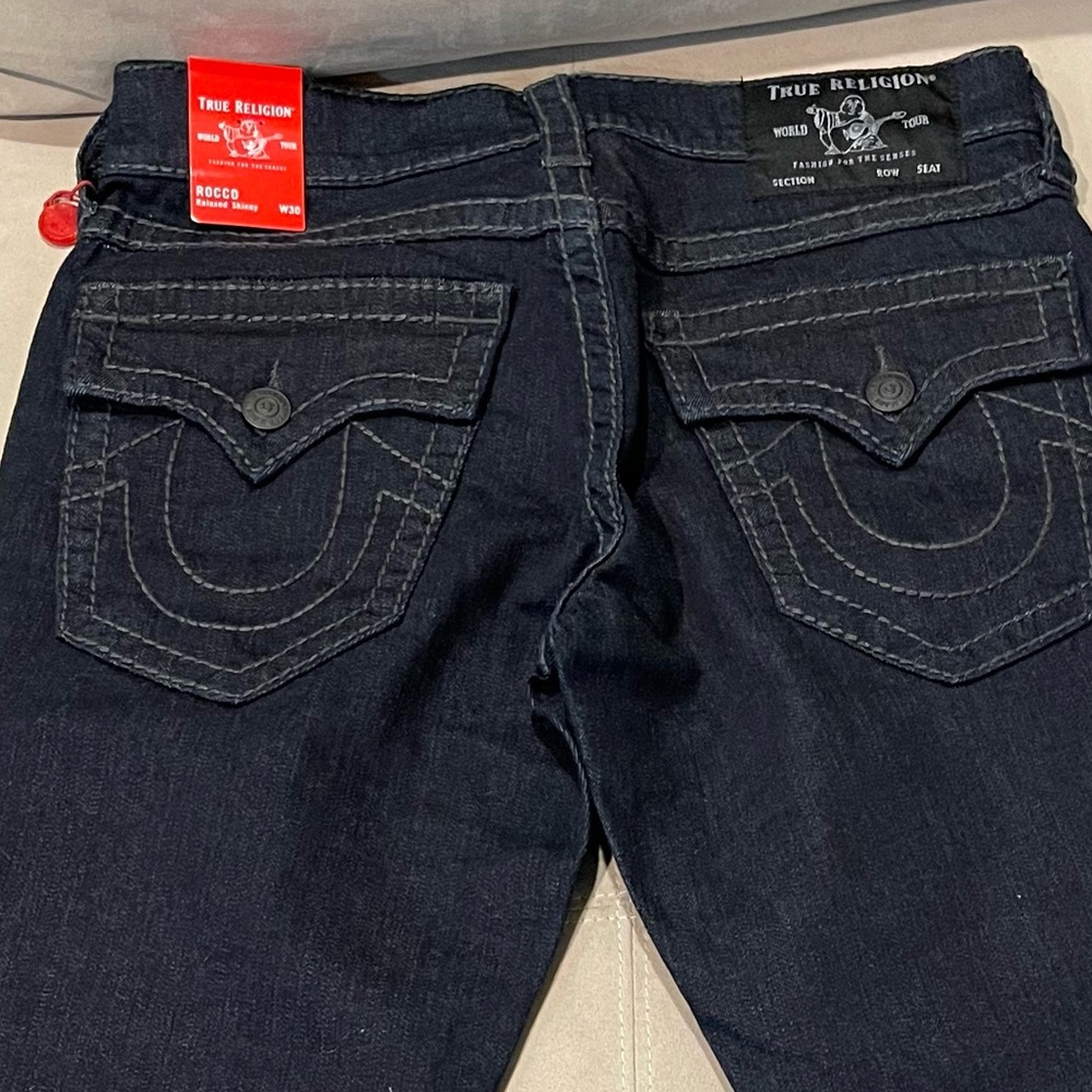 BNWT Mens True Religion ROCCO Moto Flap size 30